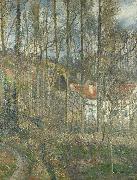 The Cote des Boeufs at L Hermitage, Camille Pissarro